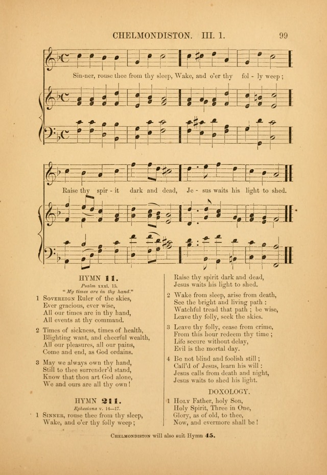 A Collection of Sacred Song: being an eclectic compilation for the use of churches, families and schools... (2nd ed.) page 106