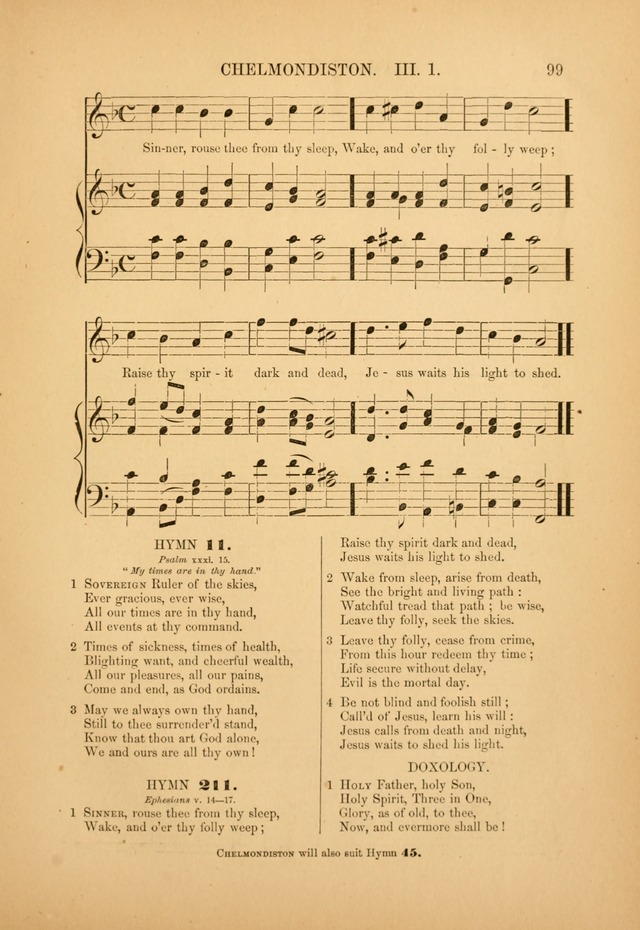 A Collection of Sacred Song: being an eclectic compilation for the use of churches, families and schools... (2nd ed.) page 106