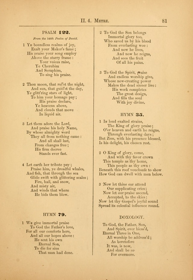 A Collection of Sacred Song: being an eclectic compilation for the use of churches, families and schools... (2nd ed.) page 88