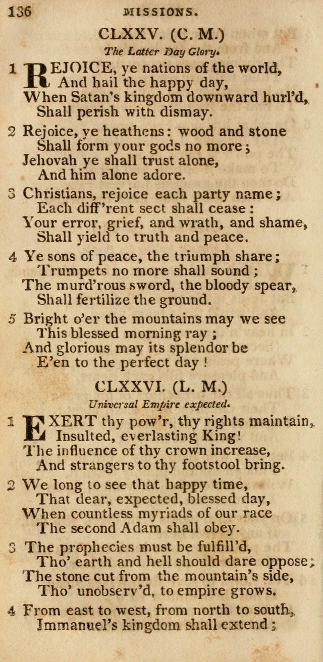 The Cluster of Spiritual Songs, Divine Hymns and Sacred Poems: being chiefly a collection (3rd ed. rev.) page 136