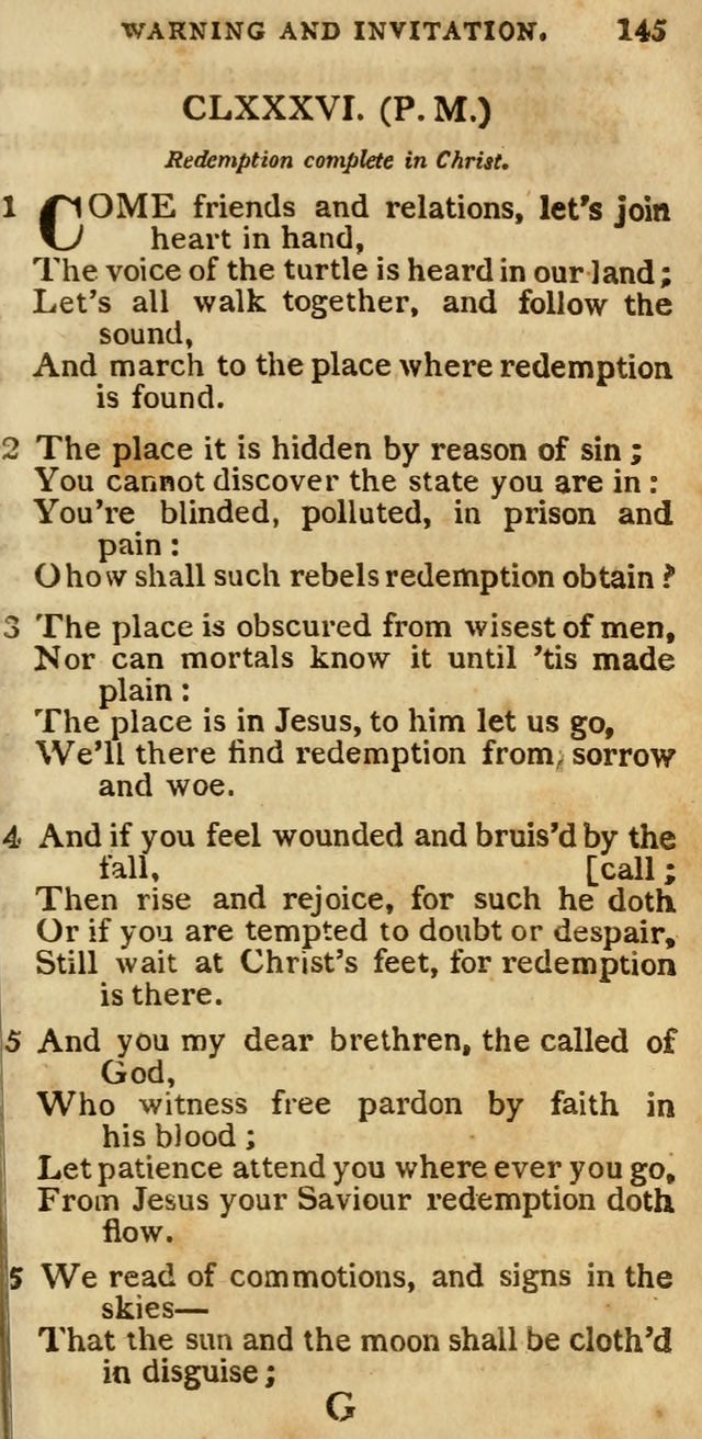 The Cluster of Spiritual Songs, Divine Hymns and Sacred Poems: being chiefly a collection (3rd ed. rev.) page 145