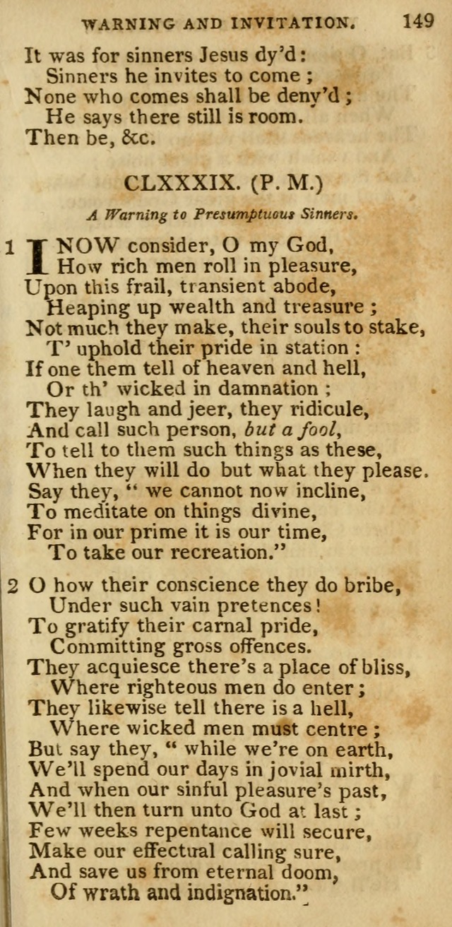 The Cluster of Spiritual Songs, Divine Hymns and Sacred Poems: being chiefly a collection (3rd ed. rev.) page 149