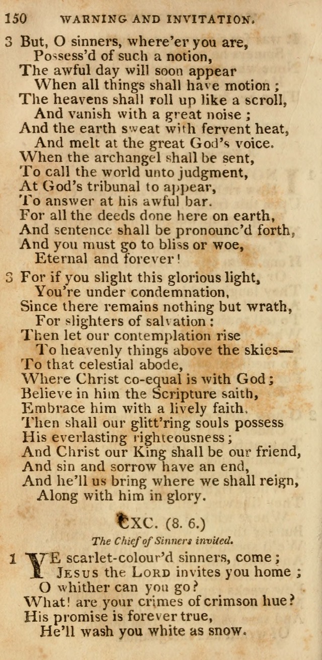 The Cluster of Spiritual Songs, Divine Hymns and Sacred Poems: being chiefly a collection (3rd ed. rev.) page 150
