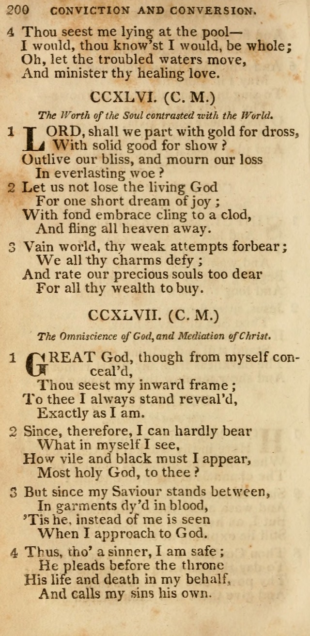 The Cluster of Spiritual Songs, Divine Hymns and Sacred Poems: being chiefly a collection (3rd ed. rev.) page 200