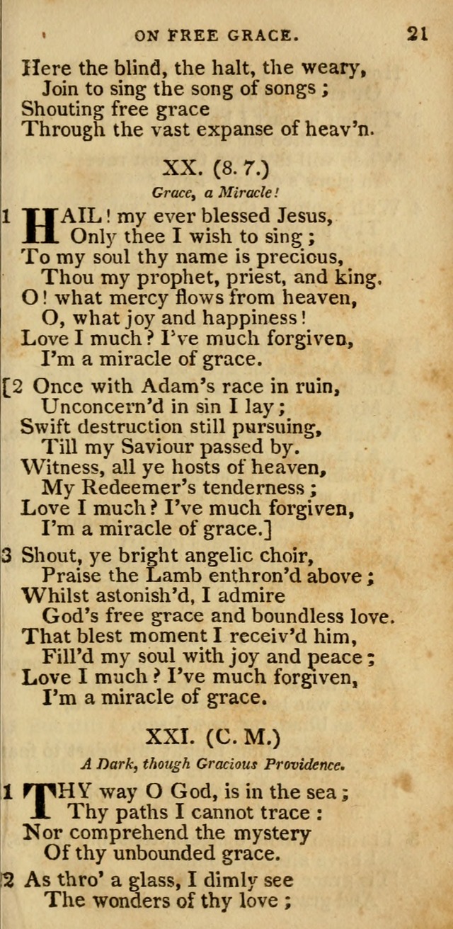 The Cluster of Spiritual Songs, Divine Hymns and Sacred Poems: being chiefly a collection (3rd ed. rev.) page 21