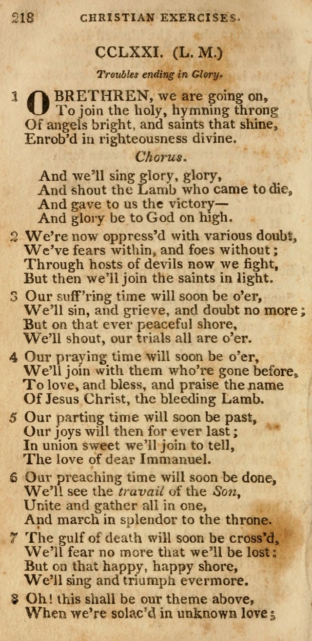 The Cluster of Spiritual Songs, Divine Hymns and Sacred Poems: being chiefly a collection (3rd ed. rev.) page 218