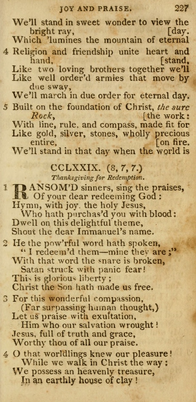 The Cluster of Spiritual Songs, Divine Hymns and Sacred Poems: being chiefly a collection (3rd ed. rev.) page 227