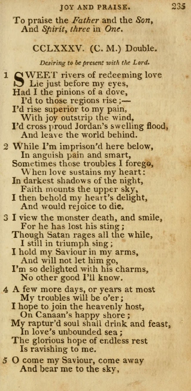 The Cluster of Spiritual Songs, Divine Hymns and Sacred Poems: being chiefly a collection (3rd ed. rev.) page 235
