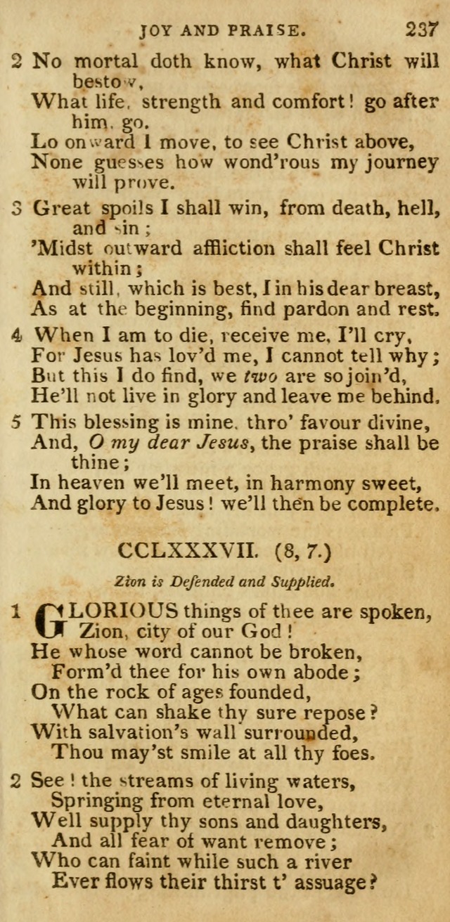The Cluster of Spiritual Songs, Divine Hymns and Sacred Poems: being chiefly a collection (3rd ed. rev.) page 237