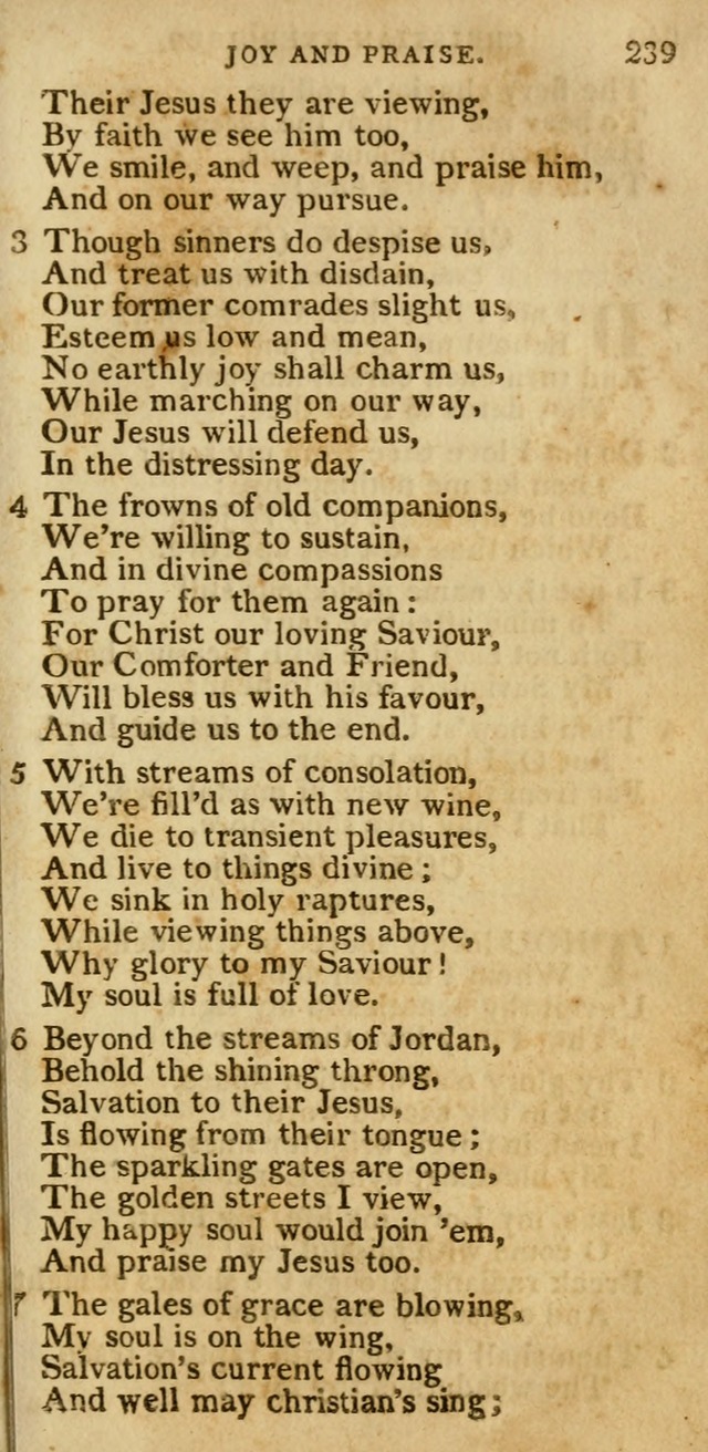 The Cluster of Spiritual Songs, Divine Hymns and Sacred Poems: being chiefly a collection (3rd ed. rev.) page 239
