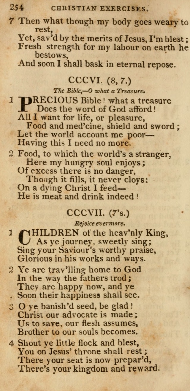The Cluster of Spiritual Songs, Divine Hymns and Sacred Poems: being chiefly a collection (3rd ed. rev.) page 254