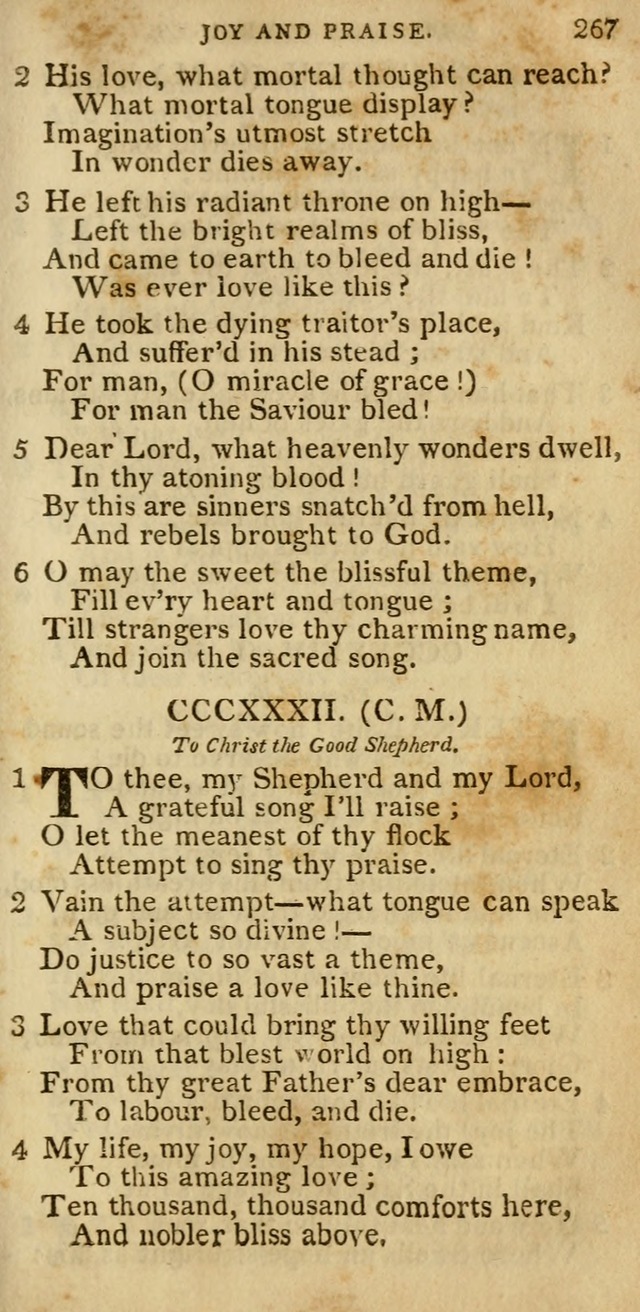 The Cluster of Spiritual Songs, Divine Hymns and Sacred Poems: being chiefly a collection (3rd ed. rev.) page 267