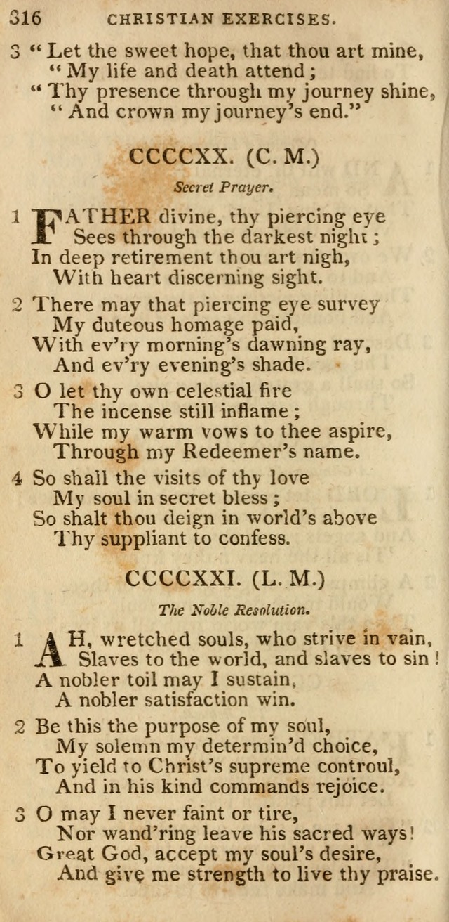 The Cluster of Spiritual Songs, Divine Hymns and Sacred Poems: being chiefly a collection (3rd ed. rev.) page 316