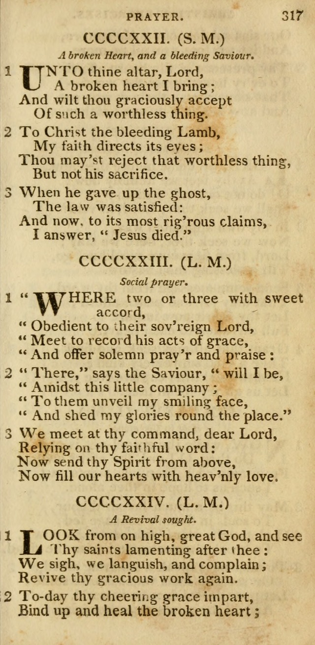 The Cluster of Spiritual Songs, Divine Hymns and Sacred Poems: being chiefly a collection (3rd ed. rev.) page 317