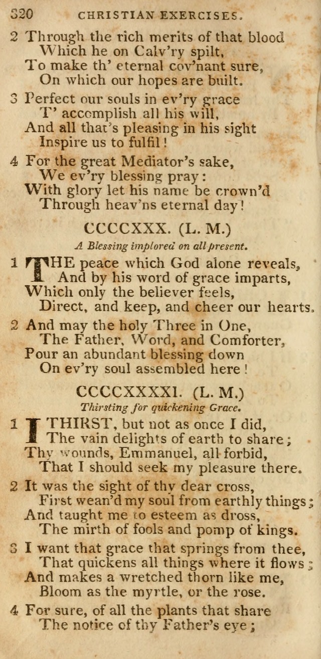 The Cluster of Spiritual Songs, Divine Hymns and Sacred Poems: being chiefly a collection (3rd ed. rev.) page 320
