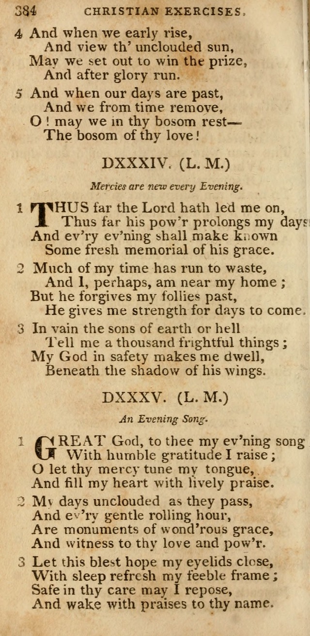 The Cluster of Spiritual Songs, Divine Hymns and Sacred Poems: being chiefly a collection (3rd ed. rev.) page 384