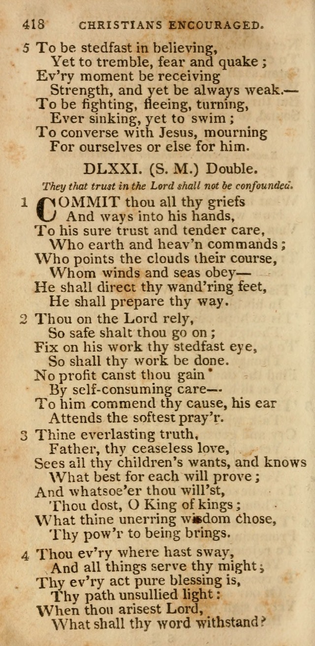 The Cluster of Spiritual Songs, Divine Hymns and Sacred Poems: being chiefly a collection (3rd ed. rev.) page 418