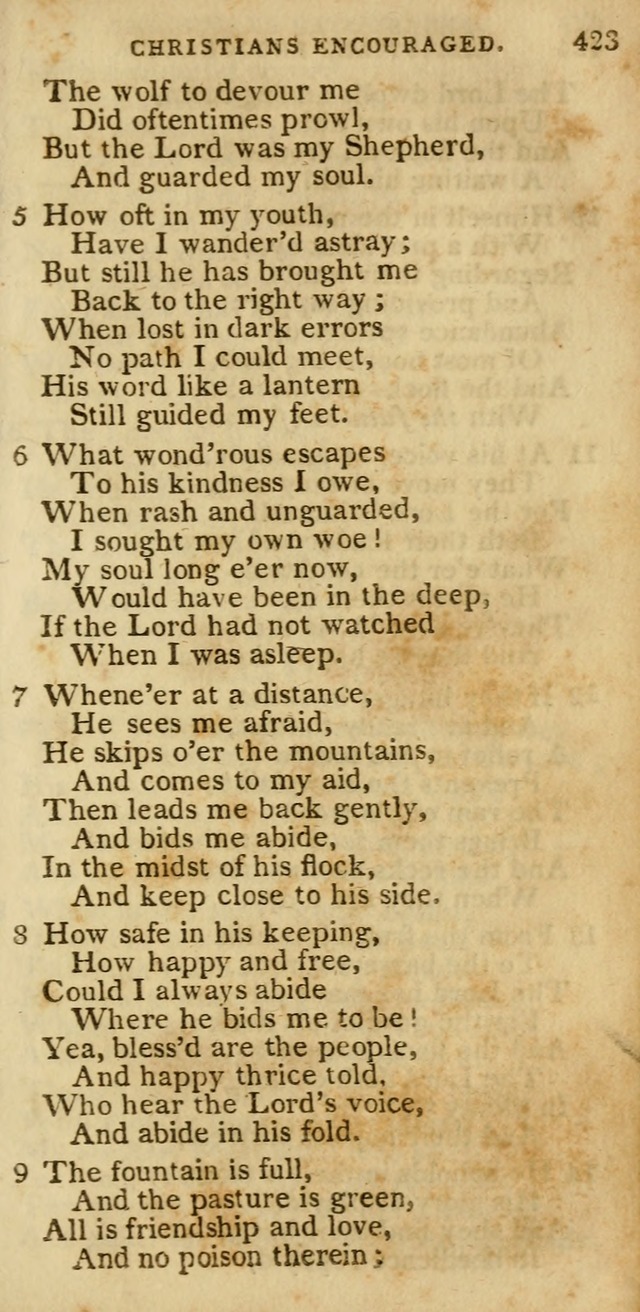 The Cluster of Spiritual Songs, Divine Hymns and Sacred Poems: being chiefly a collection (3rd ed. rev.) page 423