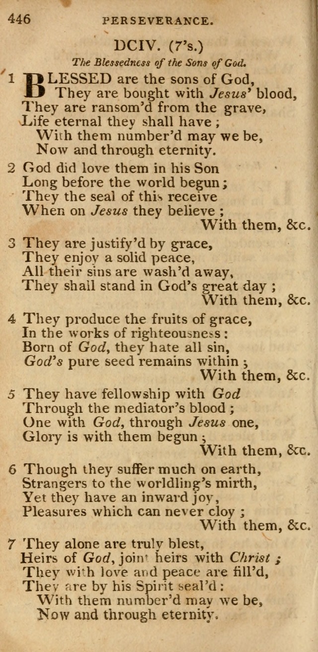 The Cluster of Spiritual Songs, Divine Hymns and Sacred Poems: being chiefly a collection (3rd ed. rev.) page 446