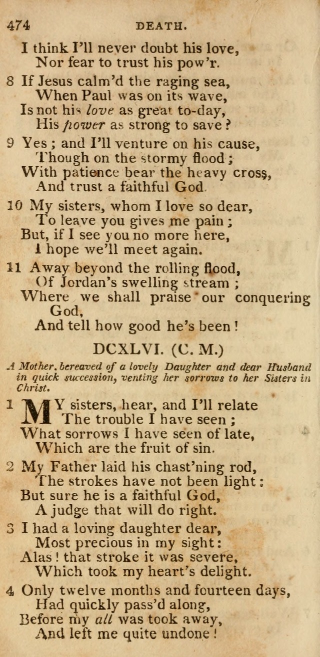 The Cluster of Spiritual Songs, Divine Hymns and Sacred Poems: being chiefly a collection (3rd ed. rev.) page 474