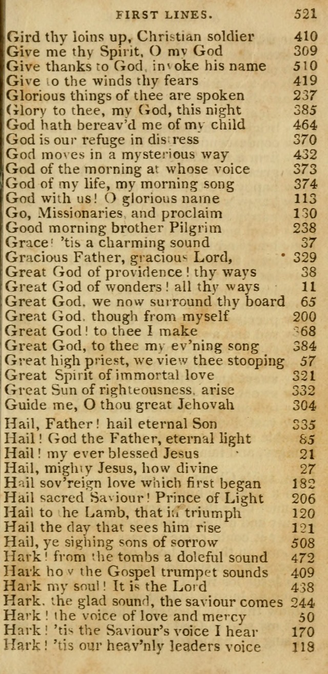 The Cluster of Spiritual Songs, Divine Hymns and Sacred Poems: being chiefly a collection (3rd ed. rev.) page 521