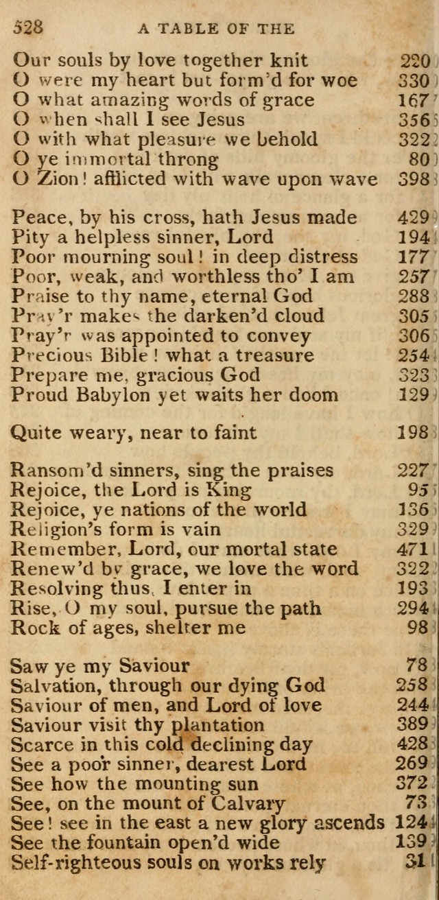 The Cluster of Spiritual Songs, Divine Hymns and Sacred Poems: being chiefly a collection (3rd ed. rev.) page 528
