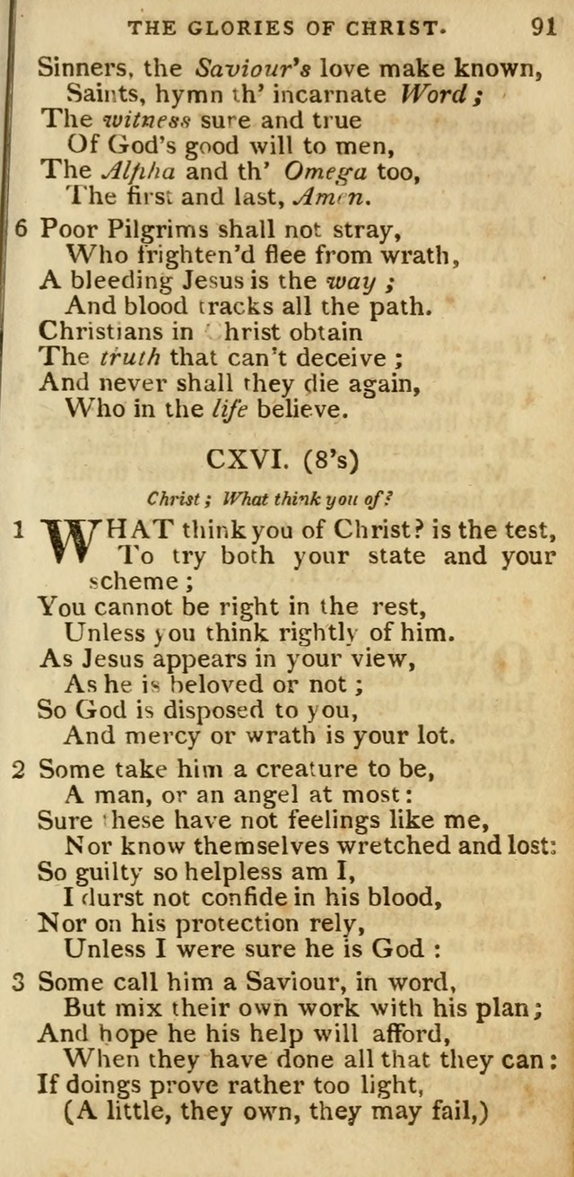 The Cluster of Spiritual Songs, Divine Hymns and Sacred Poems: being chiefly a collection (3rd ed. rev.) page 91