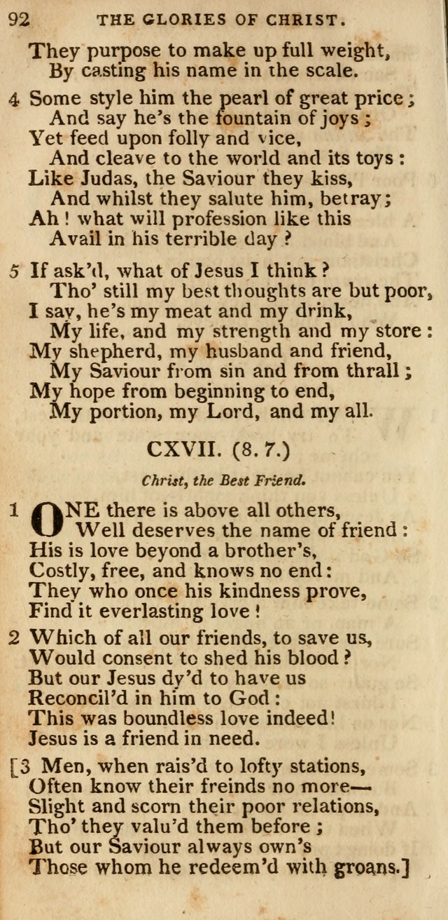The Cluster of Spiritual Songs, Divine Hymns and Sacred Poems: being chiefly a collection (3rd ed. rev.) page 92