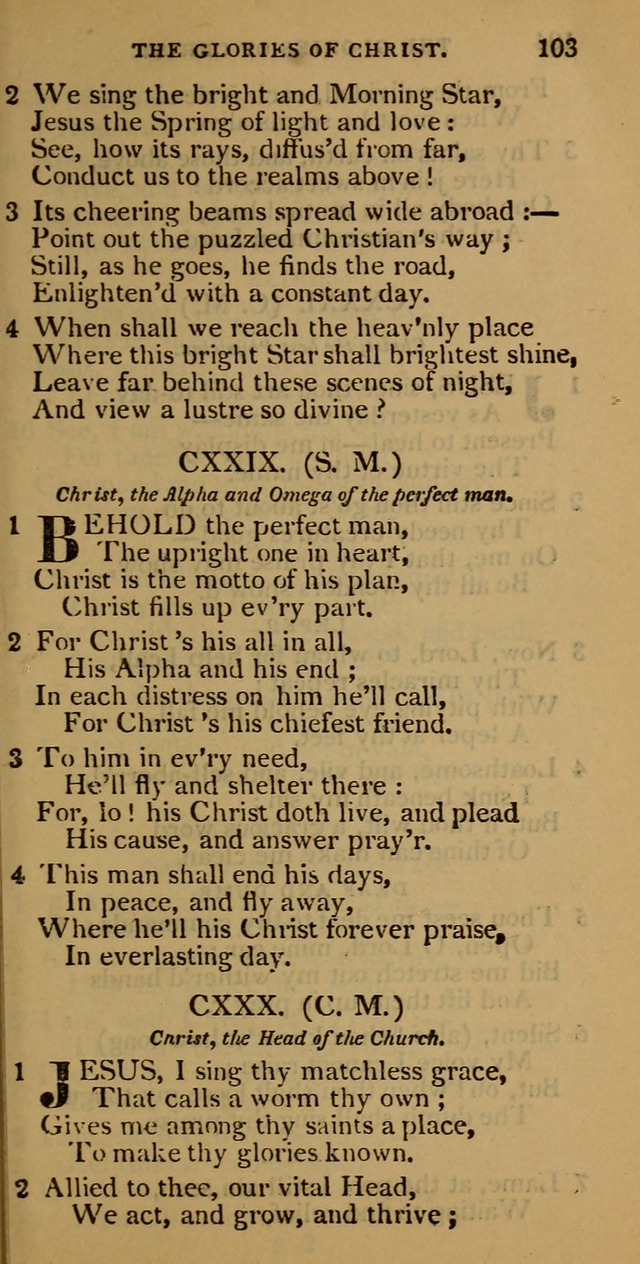 Cluster of spiritual songs, divine hymns, and sacred poems: being chiefly a collection page 110