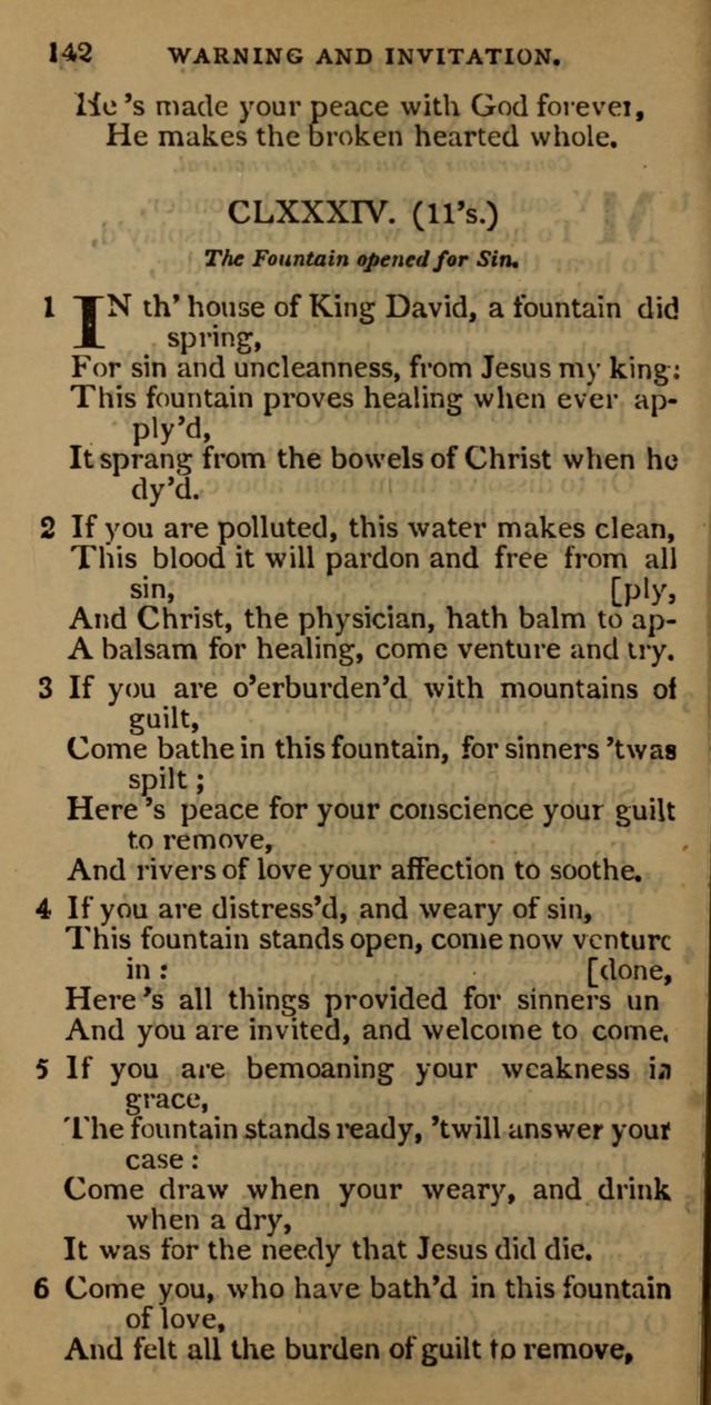 Cluster of spiritual songs, divine hymns, and sacred poems: being chiefly a collection page 149