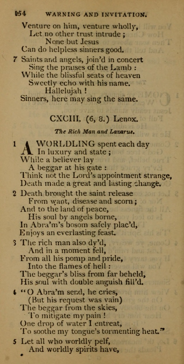Cluster of spiritual songs, divine hymns, and sacred poems: being chiefly a collection page 161