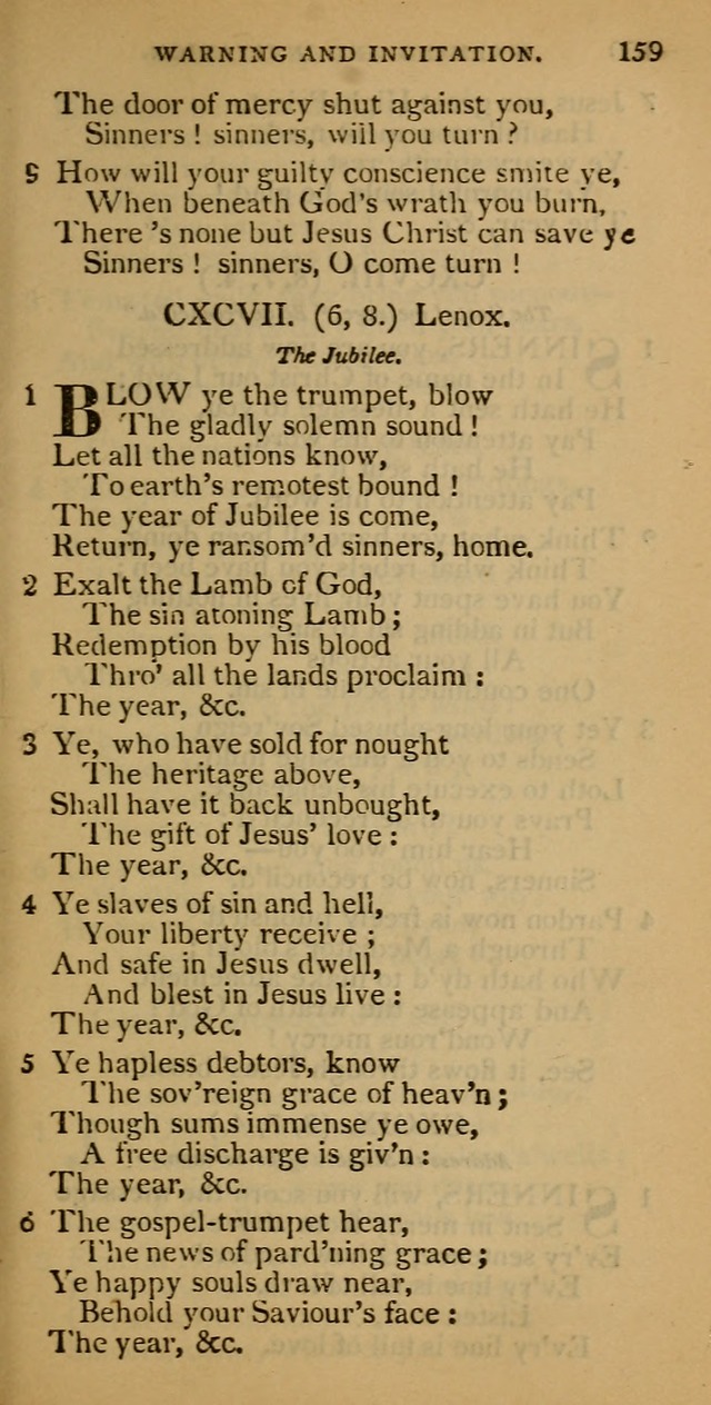 Cluster of spiritual songs, divine hymns, and sacred poems: being chiefly a collection page 166