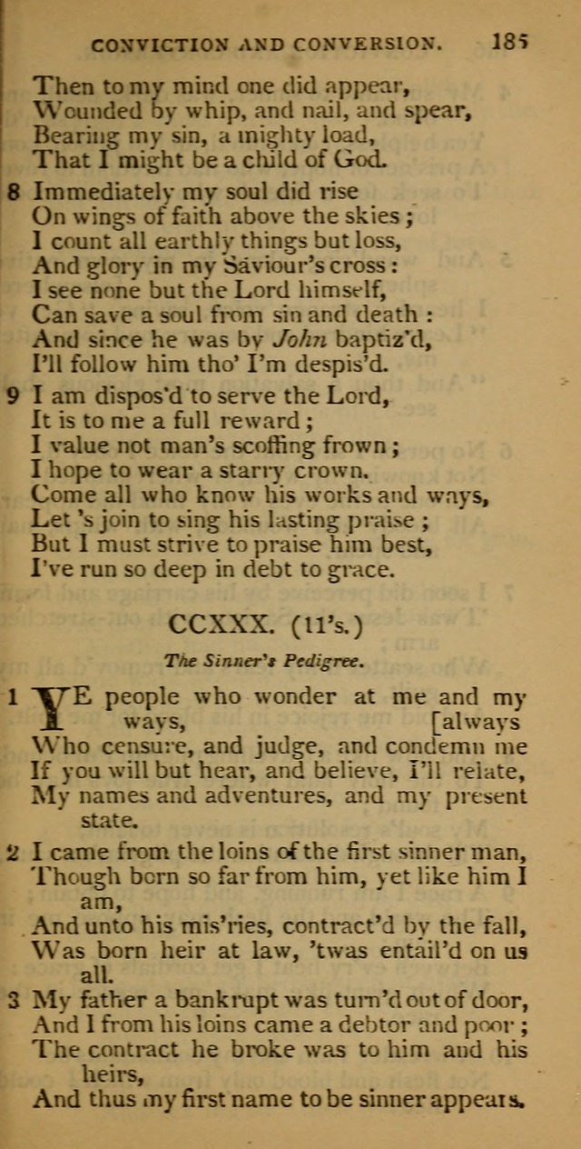Cluster of spiritual songs, divine hymns, and sacred poems: being chiefly a collection page 192