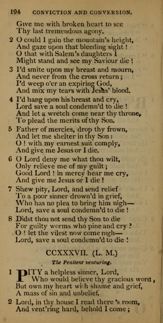 Cluster of spiritual songs, divine hymns, and sacred poems: being chiefly a collection page 201