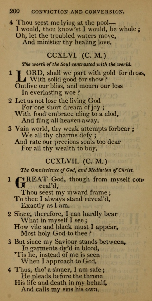 Cluster of spiritual songs, divine hymns, and sacred poems: being chiefly a collection page 207