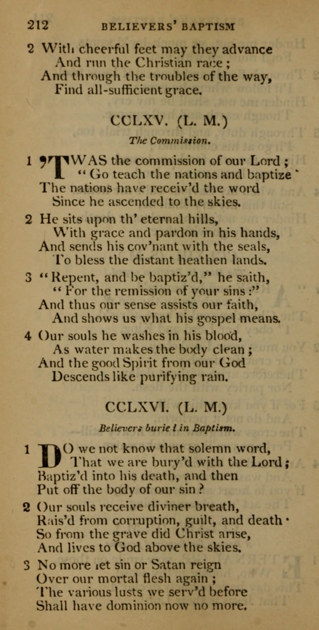 Cluster of spiritual songs, divine hymns, and sacred poems: being chiefly a collection page 219