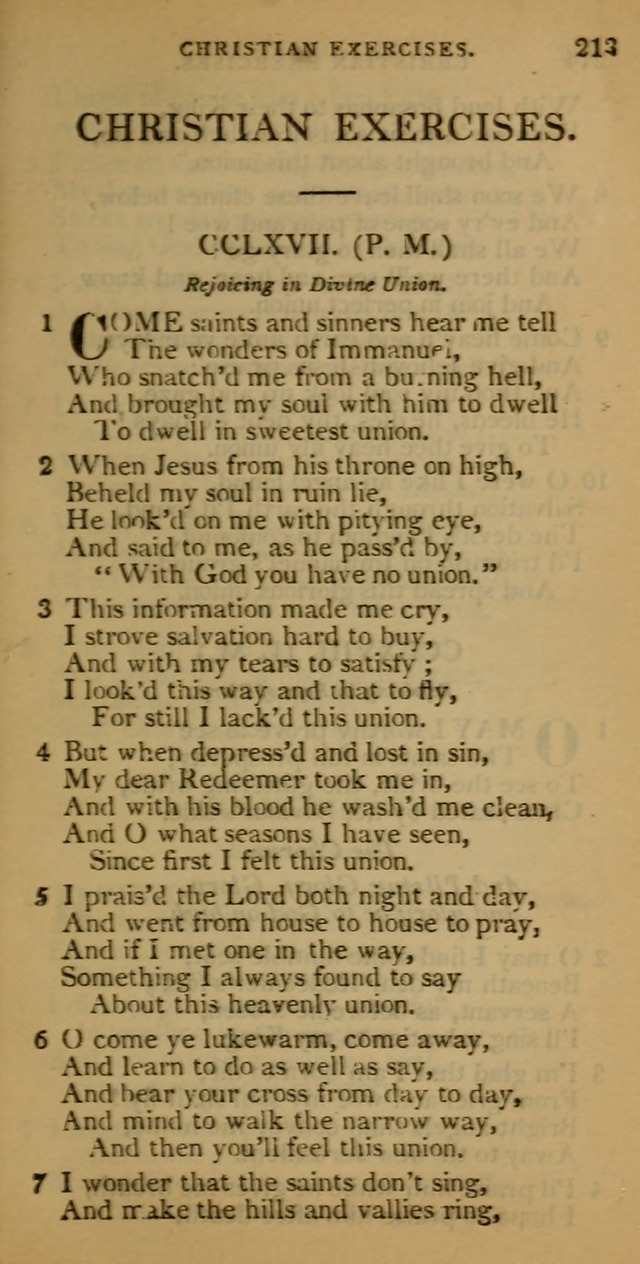 Cluster of spiritual songs, divine hymns, and sacred poems: being chiefly a collection page 220