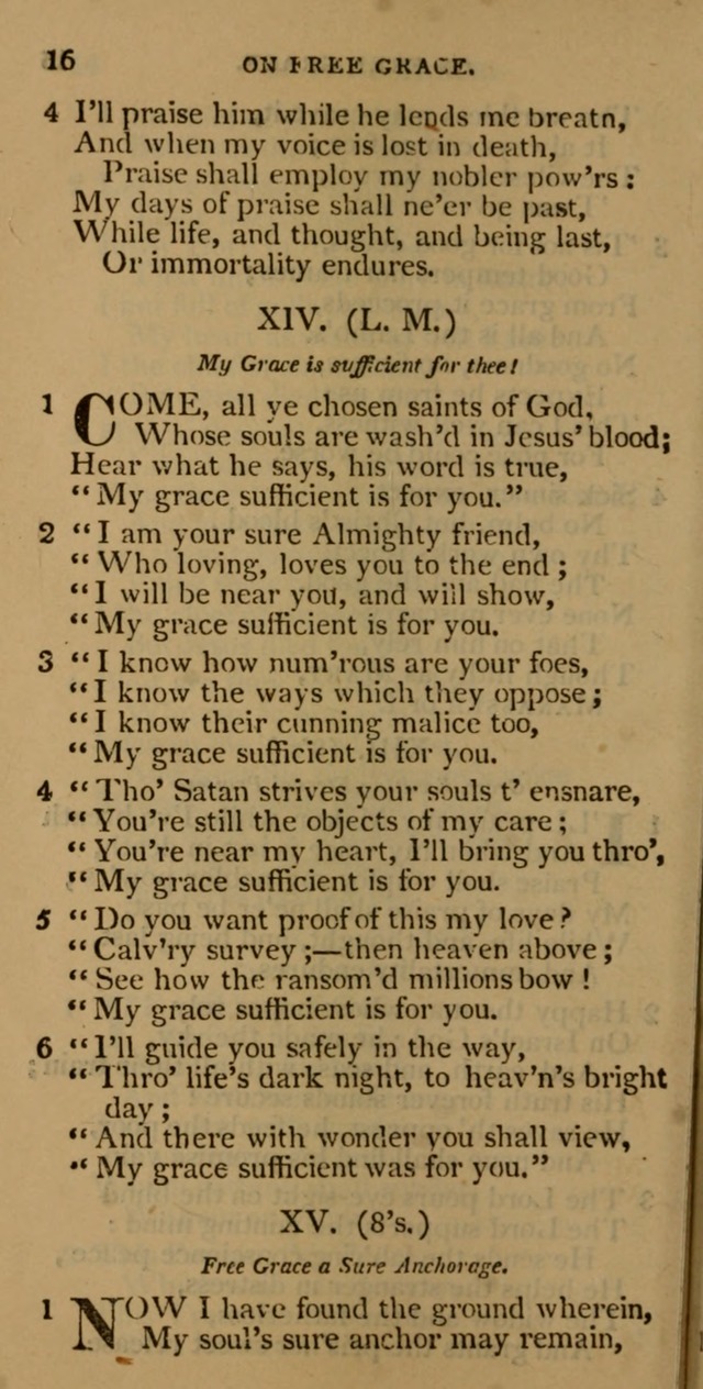 Cluster of spiritual songs, divine hymns, and sacred poems: being chiefly a collection page 23
