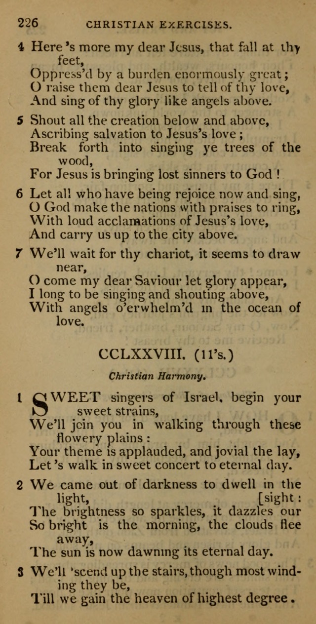 Cluster of spiritual songs, divine hymns, and sacred poems: being chiefly a collection page 233