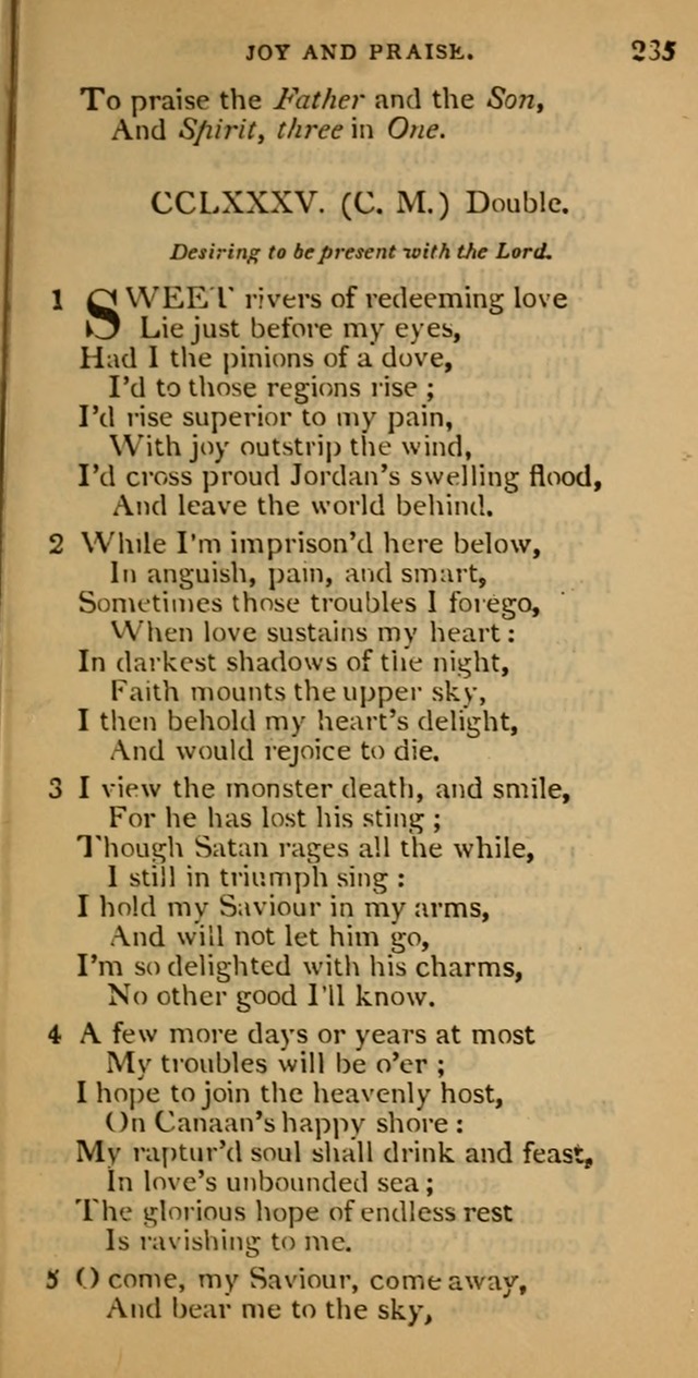 Cluster of spiritual songs, divine hymns, and sacred poems: being chiefly a collection page 242