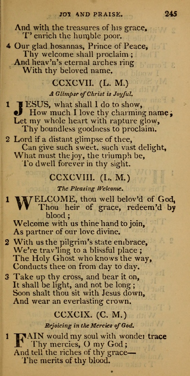Cluster of spiritual songs, divine hymns, and sacred poems: being chiefly a collection page 252
