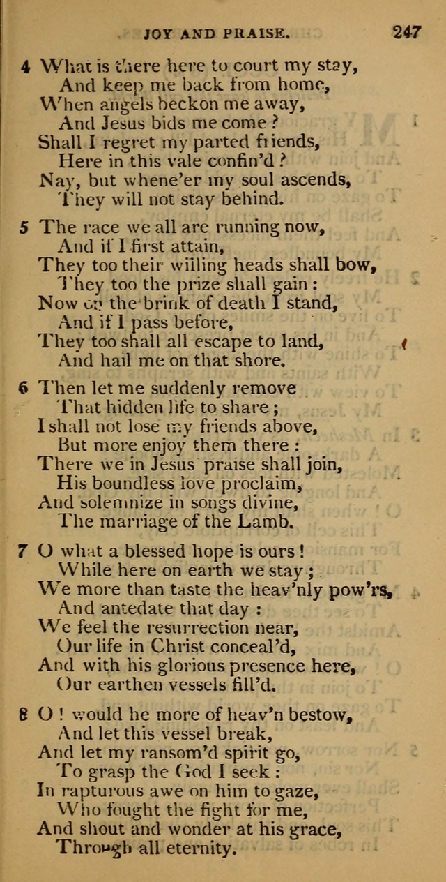 Cluster of spiritual songs, divine hymns, and sacred poems: being chiefly a collection page 254