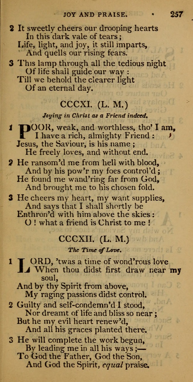 Cluster of spiritual songs, divine hymns, and sacred poems: being chiefly a collection page 264