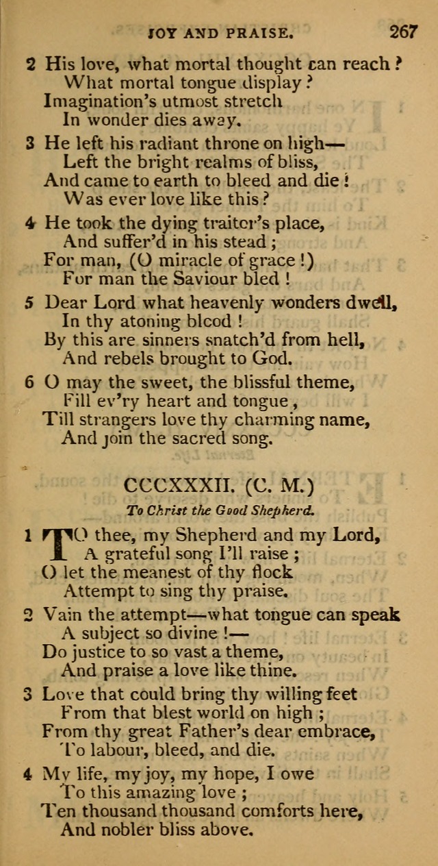Cluster of spiritual songs, divine hymns, and sacred poems: being chiefly a collection page 274