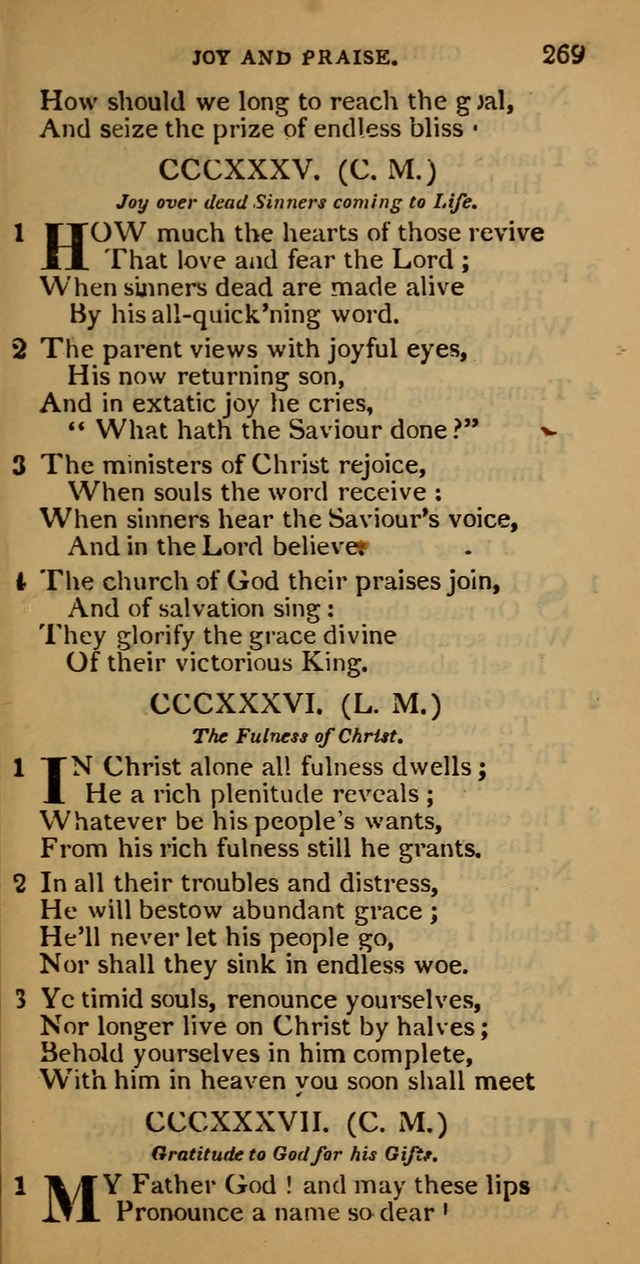 Cluster of spiritual songs, divine hymns, and sacred poems: being chiefly a collection page 276