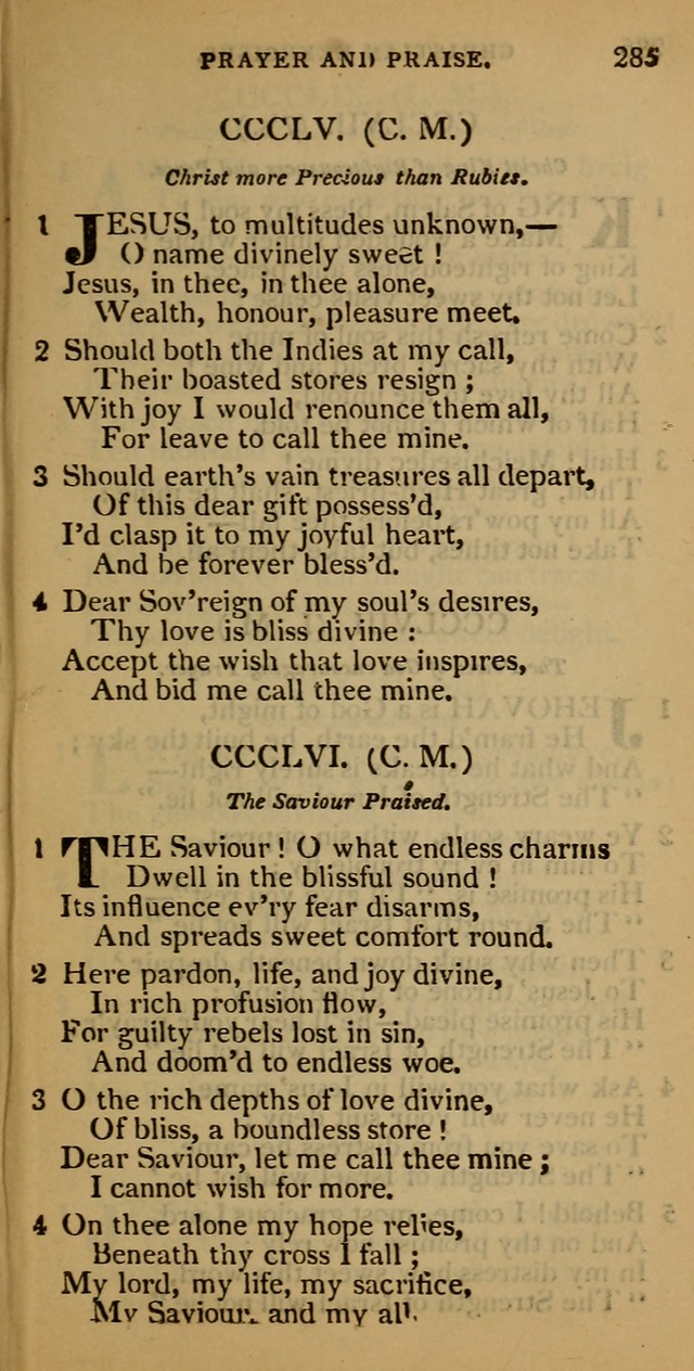 Cluster of spiritual songs, divine hymns, and sacred poems: being chiefly a collection page 292