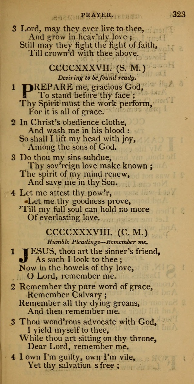 Cluster of spiritual songs, divine hymns, and sacred poems: being chiefly a collection page 332