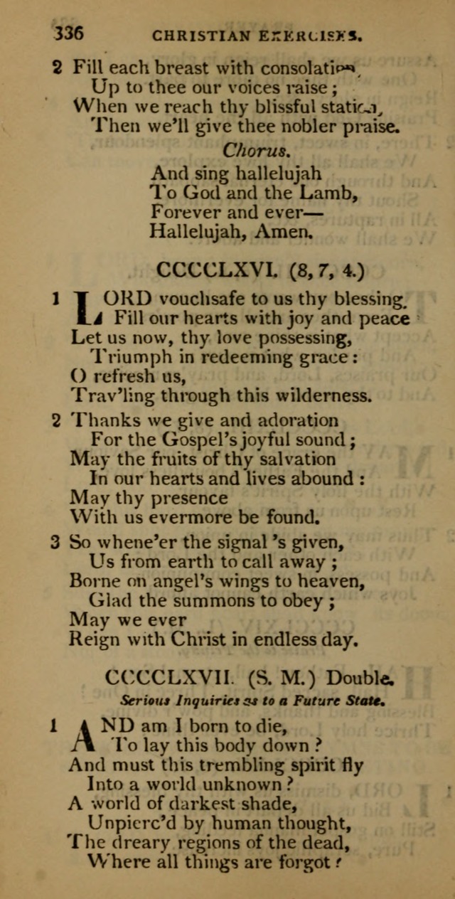 Cluster of spiritual songs, divine hymns, and sacred poems: being chiefly a collection page 345