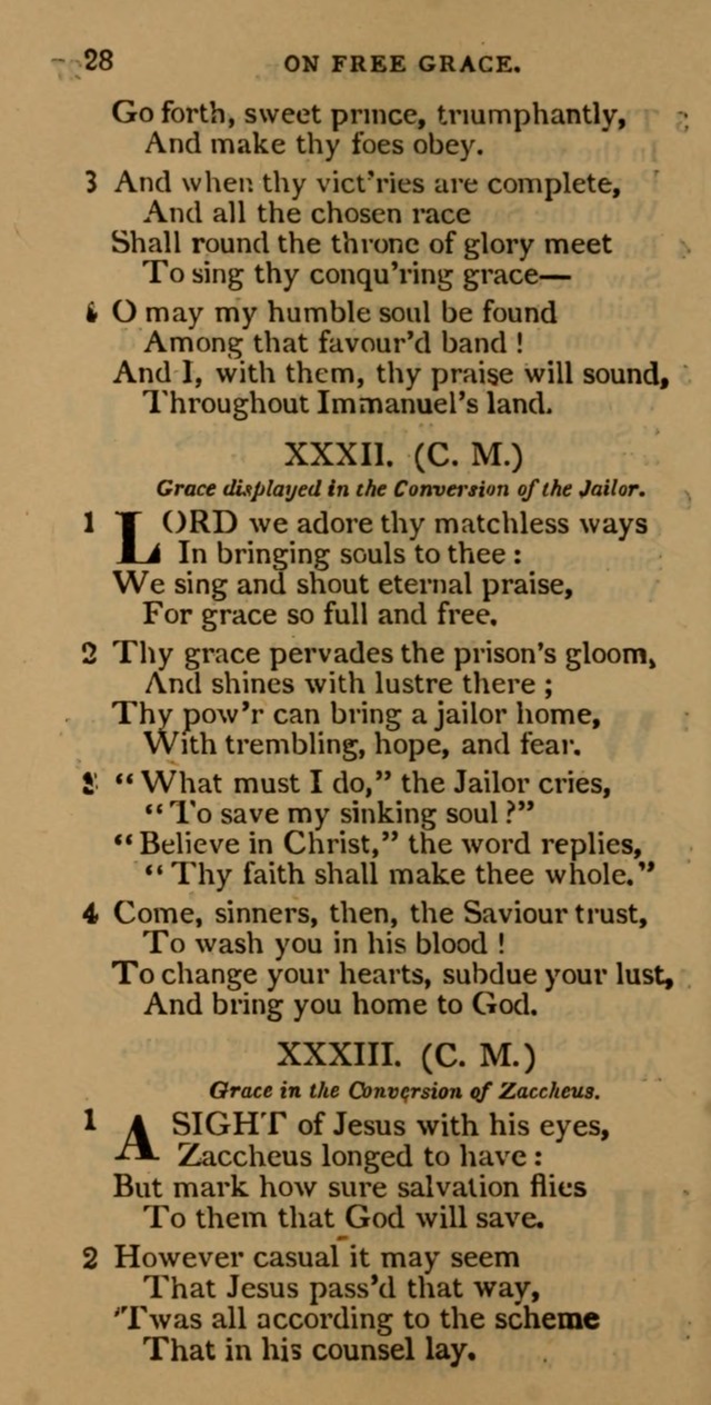 Cluster of spiritual songs, divine hymns, and sacred poems: being chiefly a collection page 35