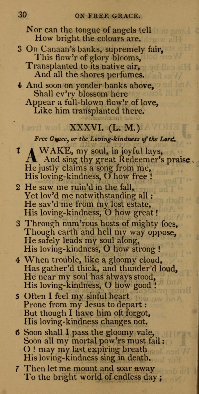 Cluster of spiritual songs, divine hymns, and sacred poems: being chiefly a collection page 37